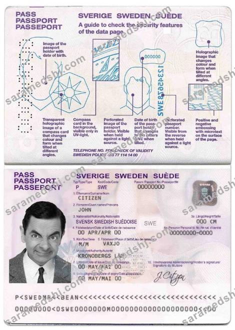 Sweden passport